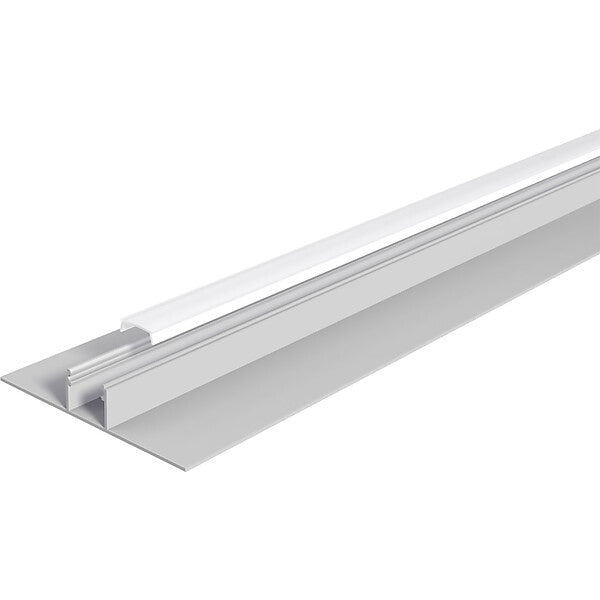 EVN-Lichttechnik Alu-Profil m. Abdeckung opal, 2m APTB2AM200